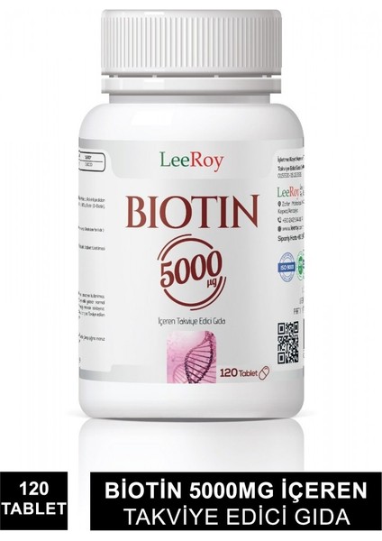 Biotin 5000MG 120 Tablet
