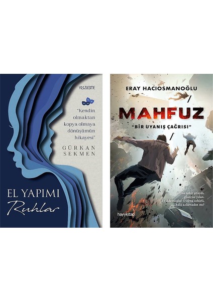 El Yapımı Ruhlar / Mahfuz (2 Kitap Set)