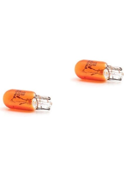 T10 Halojen Turuncu Oto Ampülü Photon WY5W PH5715 10ADET