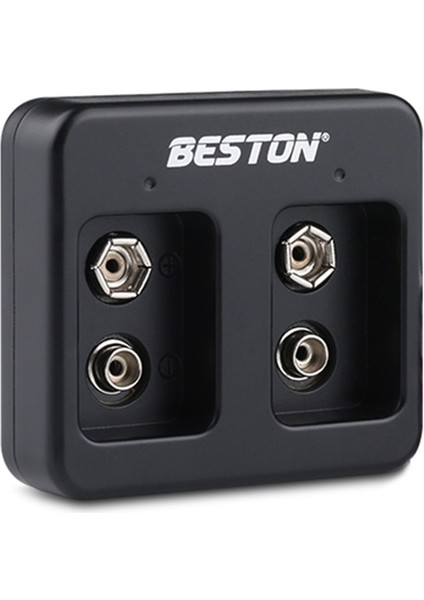 BESTON M7005 SİYAH 2X9 VOLT PİL ŞARJ CİHAZI