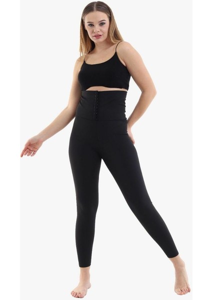 Kadın Agraflı Termal Siyah Tayt fırsatları