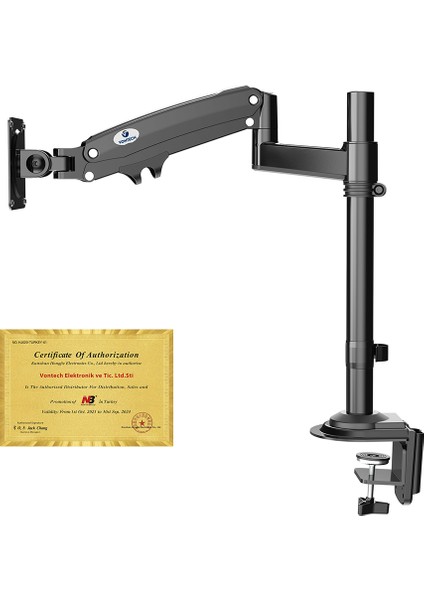 H100 North Bayou Nb H100 22-35 Inch Monitor Standı