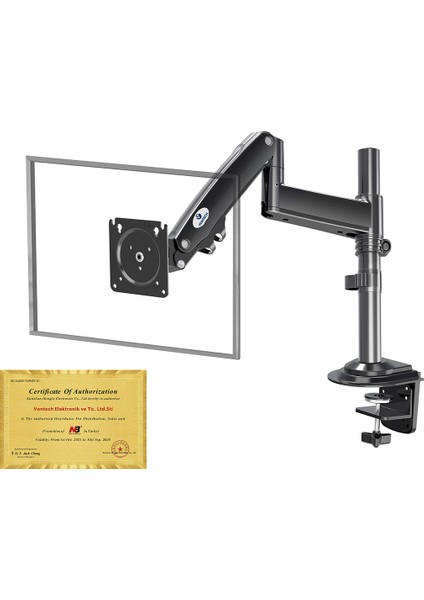 H100 North Bayou Nb H100 22-35 Inch Monitor Standı