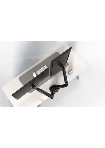 Northbayu F160 17-27 Inch Çift Kol 2-9 kg Monitor Standı