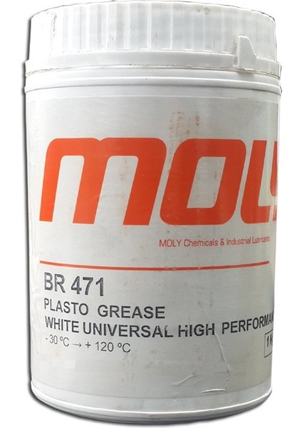 Br 471 Plasto Grease - 1 kg Beyaz Rulman ve Dişli Gresi