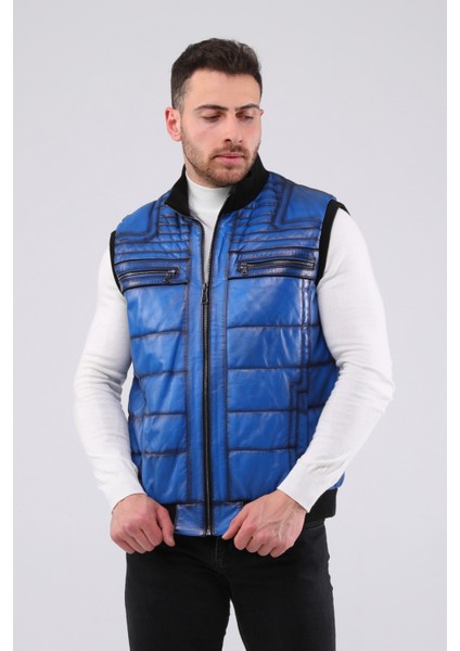 Erkek Hakiki Deri Yelek fırsatları