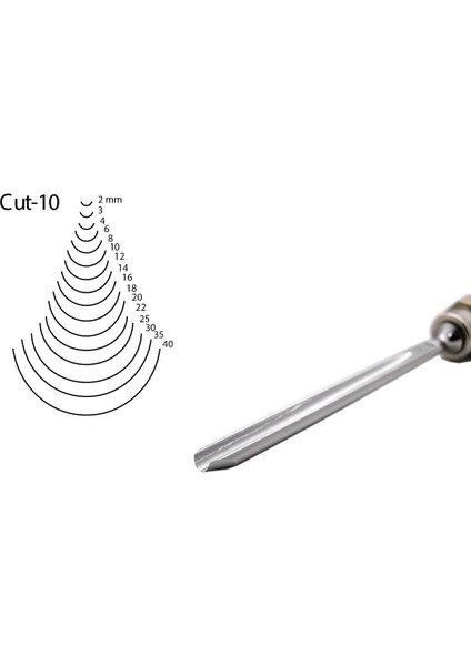 Kırschen Two Cherries 6 Mm Düz Oluklu Iskarpela CUT10 (3110006) modelleri