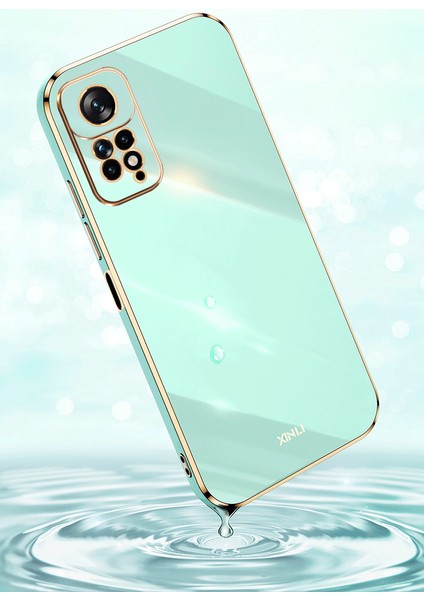 Xiaomi Redmi Note 11 Pro Kılıf Kamera Korumalı Parlak Gold Kenarlı Yumuşak Silikon Kapak indirimleri