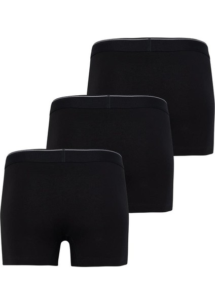 Erkek Boxer Kısa Boy Pamuklu 3'lü Paket 9670 fiyatları