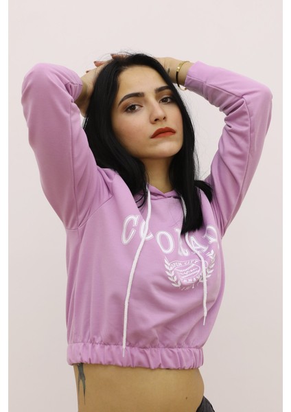 Kapüşonlu Bel Lastikli Sweat - P-019085