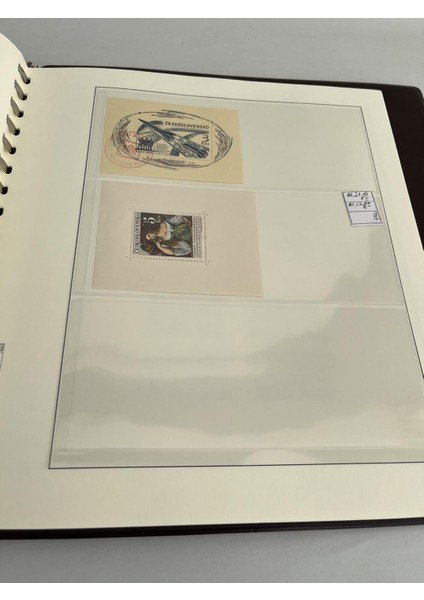 Çekoslovakya Pul Koleksiyonu Albümü 260 Adet - Yabancı Pul A-079