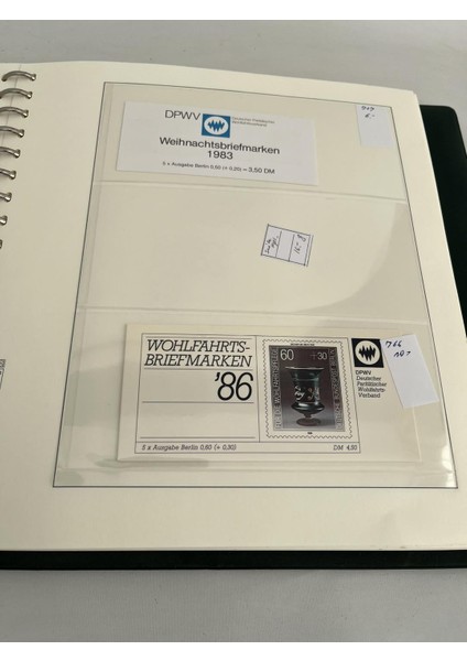 Almanya Pul Koleksiyonu Albümü 650 Adet - Yabancı Pul A-073