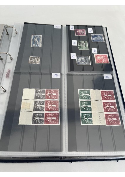 Ülkeler Pul Koleksiyonu Albümü 670 Adet - Yabancı Pul A-058