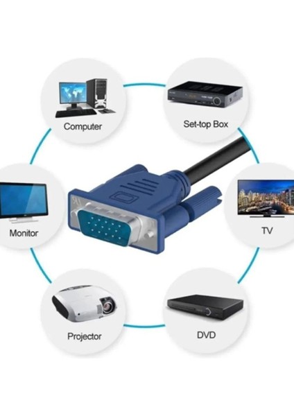VGA 1,5 Metre Monitör Kablosu modelleri