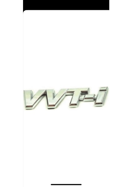 Toyota Vvt-I Bagaj Yazısı Logosu (72MM-18MM) fiyatları