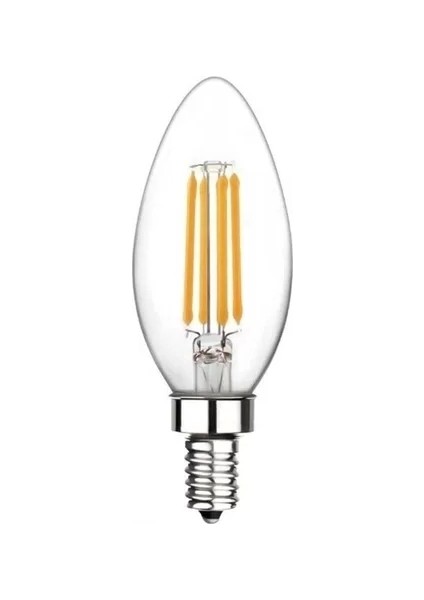 CT-4066 4W E-14 220V Rustik LED Ampul Günışığı 10 Adet