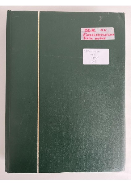 Almanya Ddr Pul Koleksiyonu Albümü 1000 Adet - Yabancı Pul 052