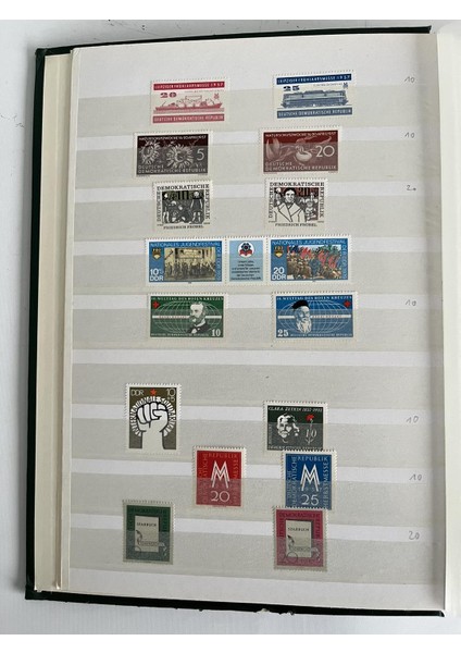 Almanya Ddr Pul Koleksiyonu Albümü 1000 Adet - Yabancı Pul 052