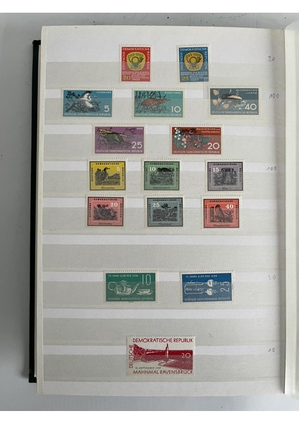 Almanya Ddr Pul Koleksiyonu Albümü 1000 Adet - Yabancı Pul 052