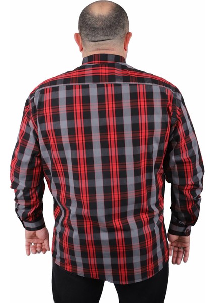 Büyük Beden Erkek Gömlek Viento 23369 Siyah fiyatları