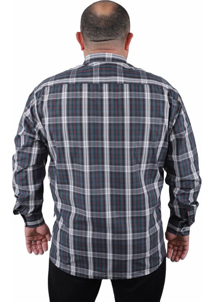 Büyük Beden Erkek Gömlek Line Square 23366 Neftı modelleri