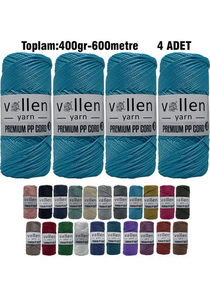 600M Polyester Makrome Ipi, Supla Ipi, Çanta Ipi, Bileklik IPI,MAKRAME,1.5MM-400GR