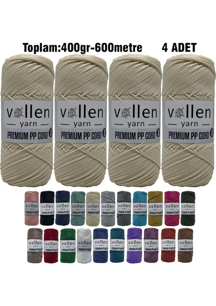 600M Polyester Makrome Ipi, Supla Ipi, Çanta Ipi, Bileklik IPI,MAKRAME,1.5MM-400GR