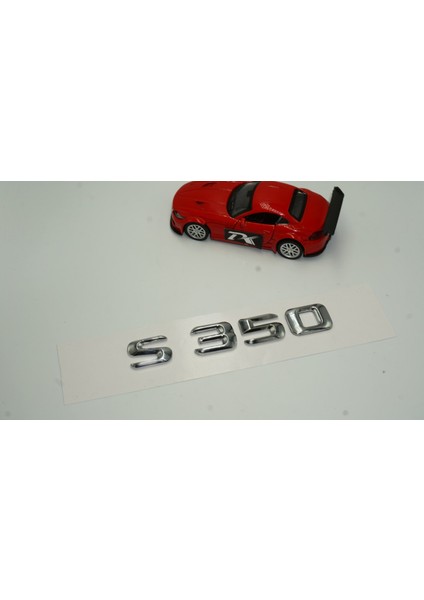 Benz S350 Bagaj Krom Metal 3m 3D Yazı Logo