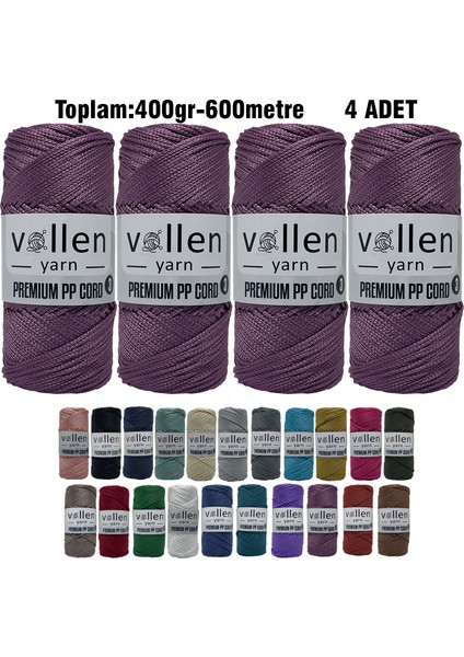 600M Polyester Makrome Ipi, Supla Ipi, Çanta Ipi, Bileklik IPI,MAKRAME,1.5MM-400GR