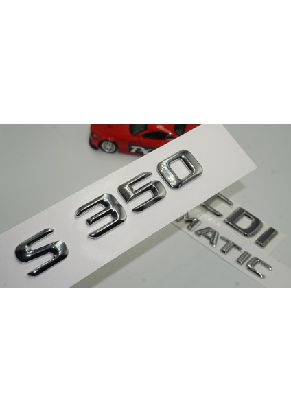 Benz S350 Cdı 4matic Bagaj Krom Metal 3m 3D Yazı Logo fiyatları
