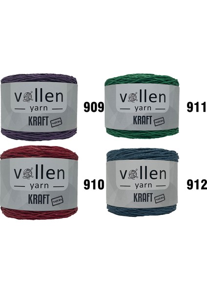 Vollen Yarn 250 gr Premium Kağıt Ip,hasır Kağıt Iplik,hasır Çanta Ipi,hasır Şapka Yapım Ipi,rafya Kagıt