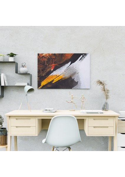 Soyut Ducker Beaky Dekoratif Yatay Kanvas Tablo indirimleri