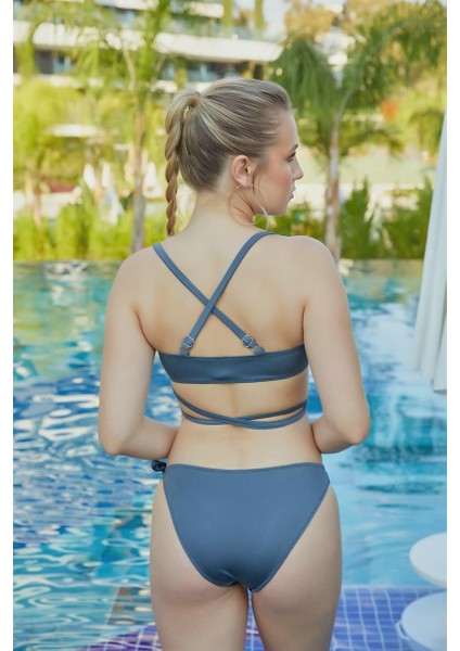 B1525 Boş Kaplı Bikini Tk.