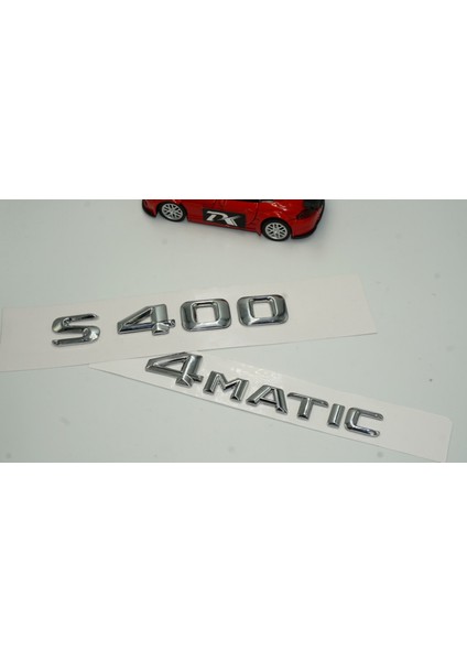 Benz S400 4matic Bagaj Krom Metal 3m 3D Yazı Logo modelleri