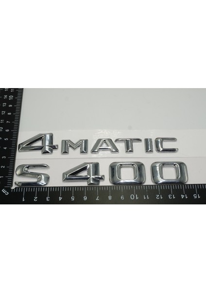 Benz S400 4matic Bagaj Krom Metal 3m 3D Yazı Logo fırsatları