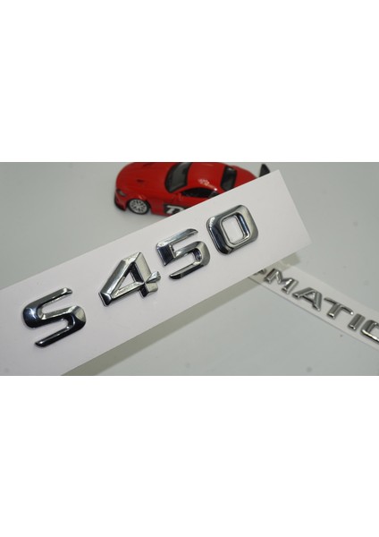 Benz S450 4matic Bagaj Krom Metal 3m 3D Yazı Logo modelleri