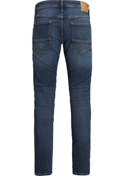 Jack & Jones Düşük Bel Slim Fit Lacivert Erkek Denim Pantolon 12223628_JJIGLENN Jjıfox Jos 547 50