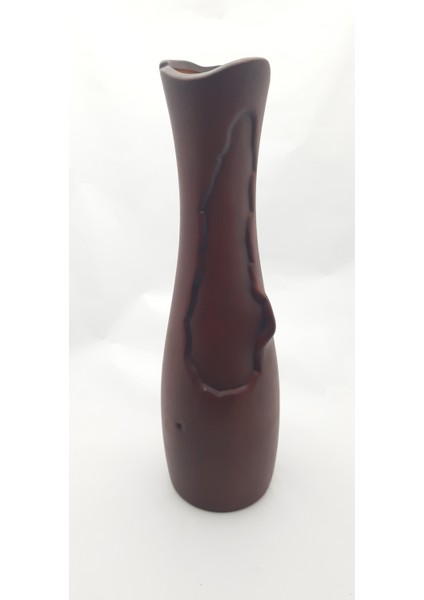 Dekoratif Şık Görünümlü Seramik Vazo Yükseklik 33 Cm. Model 02