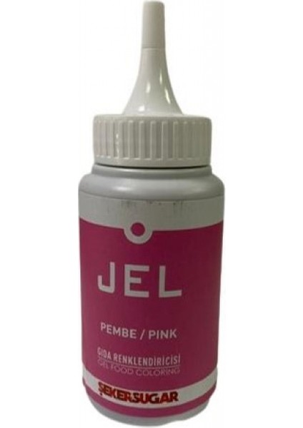 Pembe Jel Gıda Boyası 150 gr
