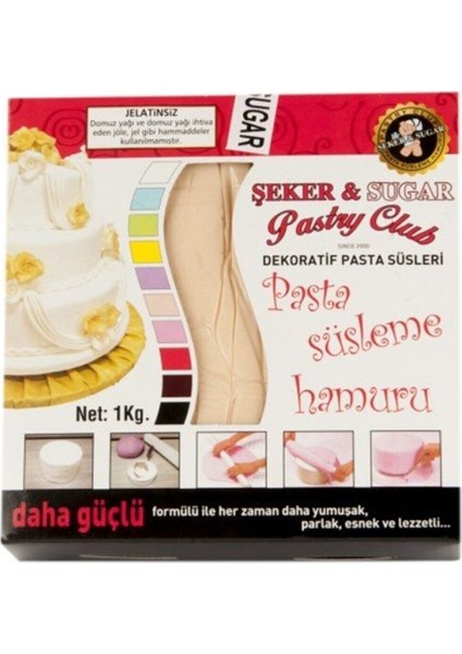 Ten Rengi Şeker Hamuru 1kg