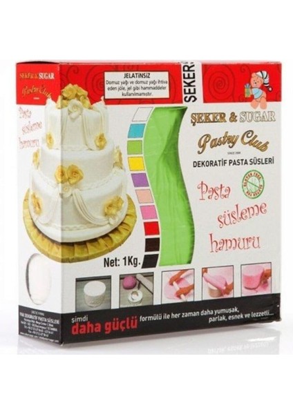 Fıstık Yeşili Şeker Hamuru 1 kg