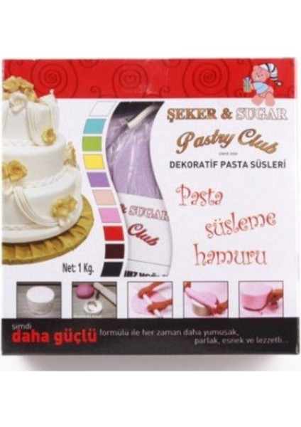 Gri Şeker Hamuru 1kg