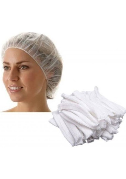 Hijyenik Kullan At Saç Bonesi Bone 100'LÜ 1 Paket