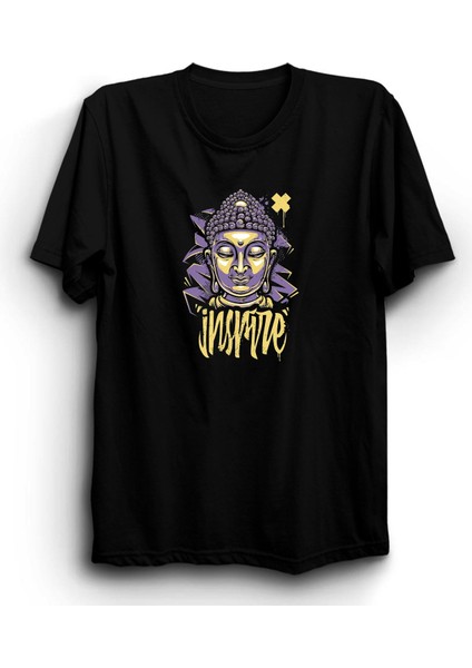 Buddha, Inspire, Buda, Ilham Tişört