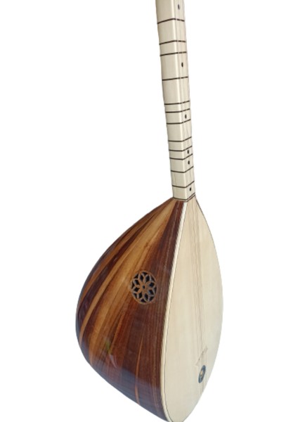 41 Tekne Karaağaç Tam Profesyonel Uzun Sap Bağlama (Polyester)