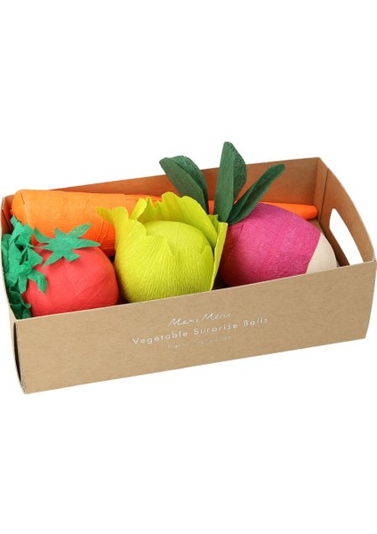 - Vegetable Surprise Balls - Sebze Sürpriz Toplar - 4'lü modelleri