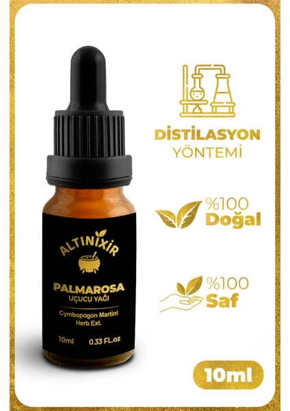 Palmarosa Uçucu Yağı 10 ml