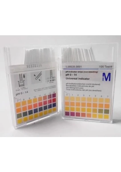 Ph Kağıdı Merck Strips Ph 7,5 - 14 Ind. Paper, Containing 100 Str