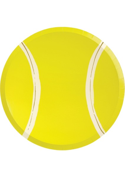 Meri Meri - Tennis Plates - Tenis Tabaklar - 8'li