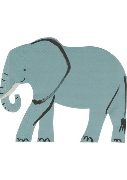 - Elephant Napkin - Fil Peçeteler - 16'lı